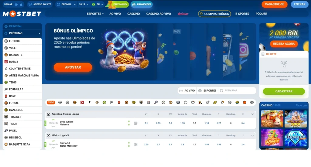 MostBet | Análise completa e bónus em 2026