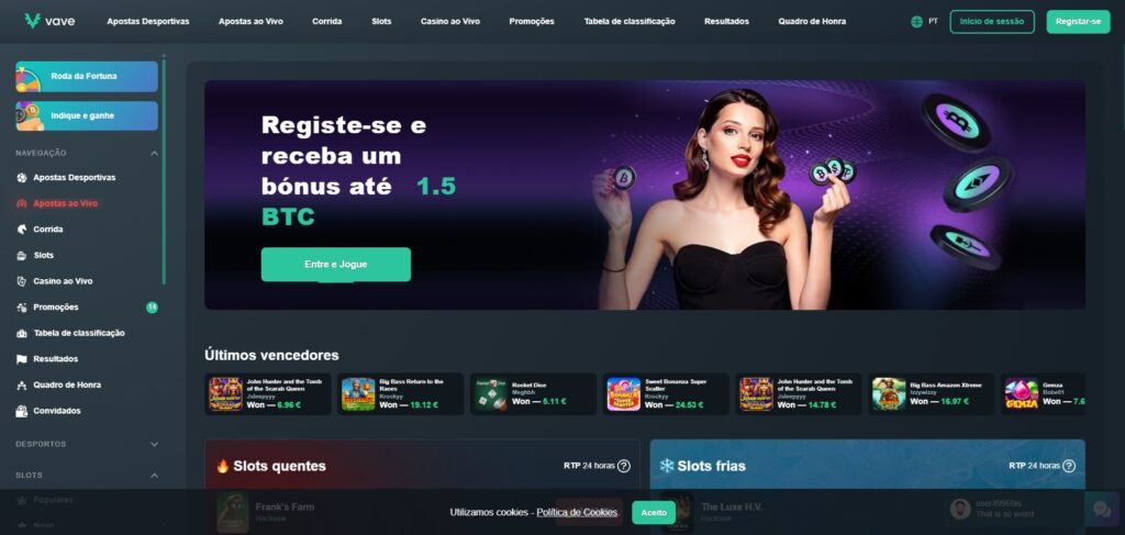 Bónus de Boas-Vindas Vave 2026 | Guia Completo